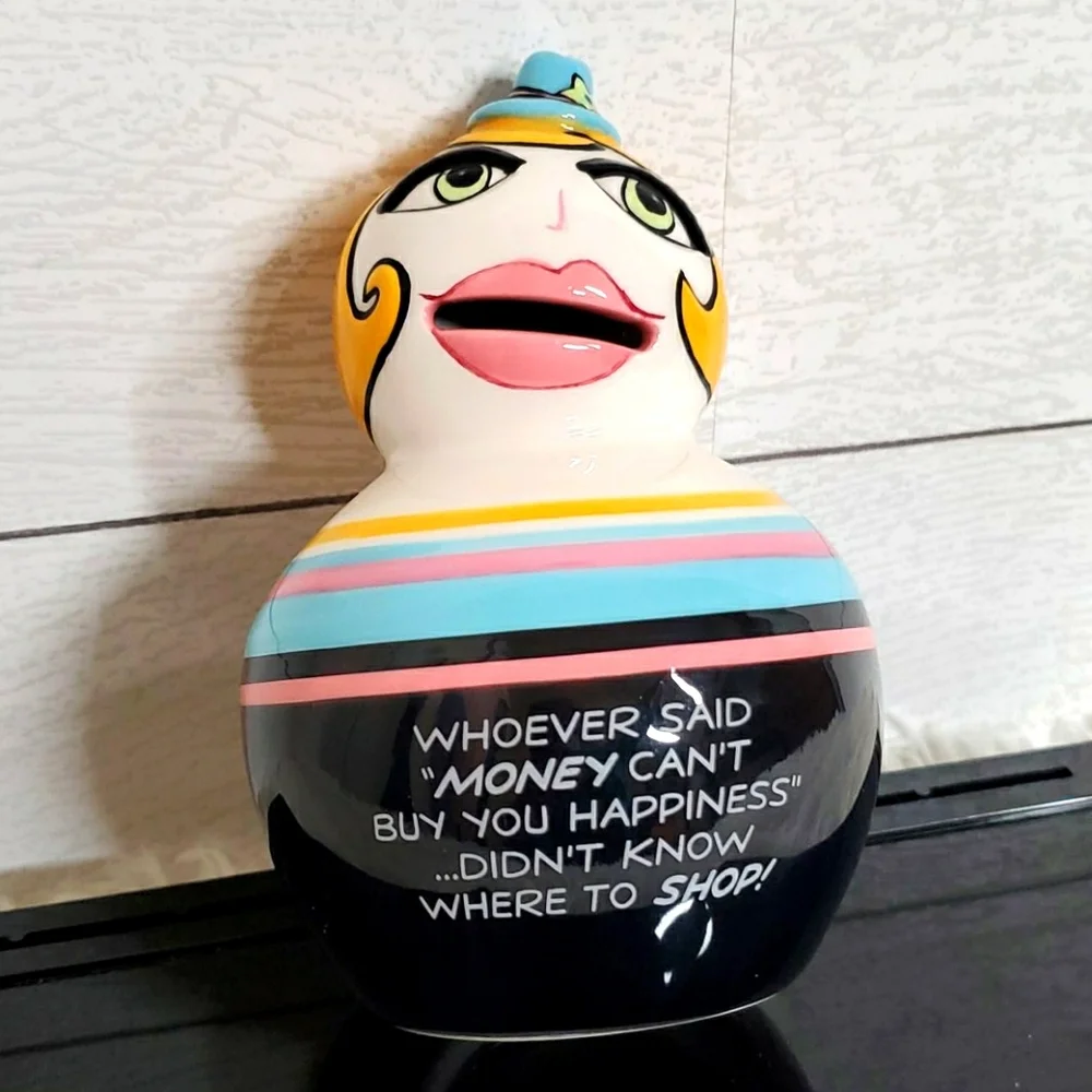 BIG FACE GIRLY BANK